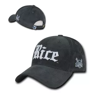 Cappelli da baseball in velluto a coste strutturato corona bassa NCAA Rice Owls University - Foto 1 di 1