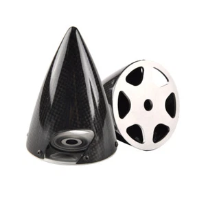 Top Quality 2 Blade 3 inch  Carbon Fiber Spinner for RC Gas Airplane - Picture 1 of 7