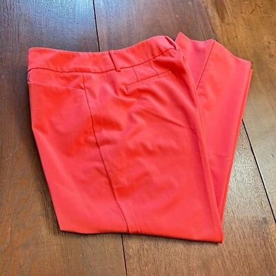 7th Avenue New York & Company Suiting Collection Pants 16 Soft Orange - Image 1 of 4