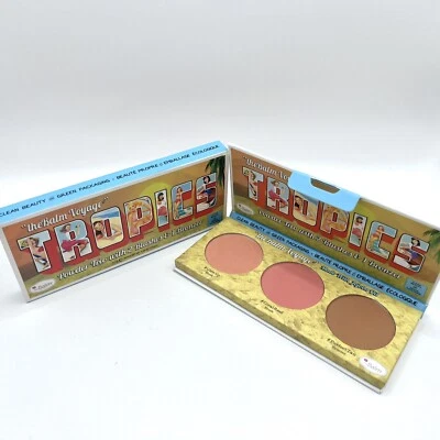 theBalm Tropics Powder Trio with 2 Blushes & 1 Bronzer - Image 1 of 4