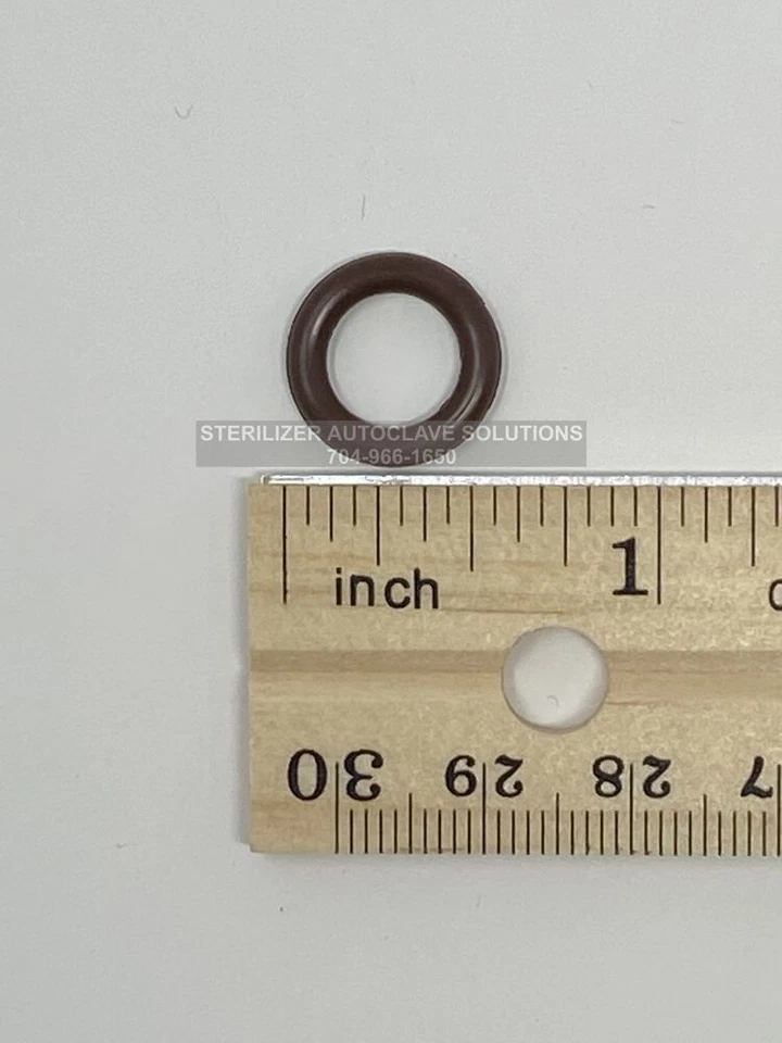 O-ring externo de válvula de drenagem Tuttnauer 2340EA 10mm fabricante de equipamento original 02610027 - Imagem 1 de 1