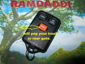 94-95 Chevy Camaro 15725423 Transmitter Fob Remote New Case - Picture 1 of 4