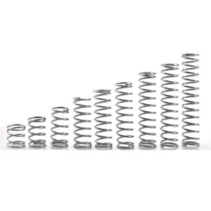 10pcs Stainless Steel Spring Compression Pressure Small Spring 0.6mm 0.7mm 0.8mm - Picture 1 of 10