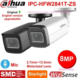 IPC-HFW2841T-ZS 8MP 4K 5x Zoom Vari-focal Starlight IP Camera IR PoE WizSense - Picture 1 of 9