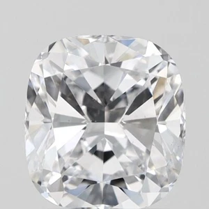 2 CT Cushion Cut Lab Grown CVD Diamond For Engagement Ring - Picture 1 of 12