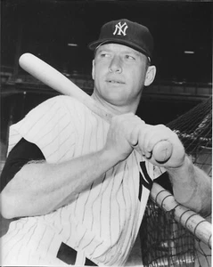 Mickey Mantle Photo New York Yankees Photo 8x10 Baseball Photo 1951-1968 3 x MVP - Picture 1 of 1