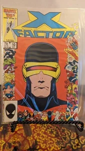 X-FACTOR #10 (1986) 25th Anniversary Frame cover - Foto 1 di 1