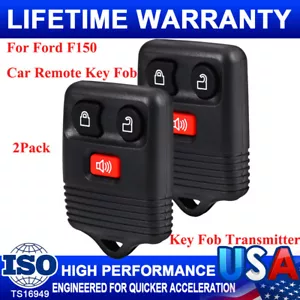2 for Ford F150 F250 F350 1998-2010 Remote Car Key Fob Shell Cover CWTWB1U345 - Picture 1 of 12