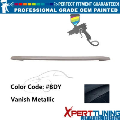 For 13-19 Ford Taurus Sedan OE Style #BDY Vanish Metallic Rear Trunk Spoiler ABS Foto 1 de 4