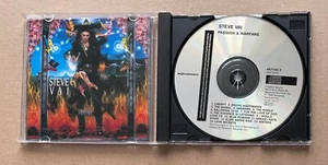 Steve VAI Passion & warfare EUROPE CD RELATIVITY7 467109 2  (RE-1993) MINT - Picture 1 of 2
