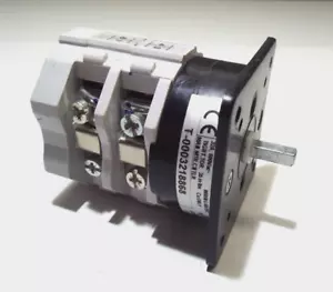 INTERRUPTOR DE LEVA GIRATORIO DE ALTA CORRIENTE 2 POS TELERGON T32 T-0003218868 32 AMP 600V AC - Imagen 1 de 10