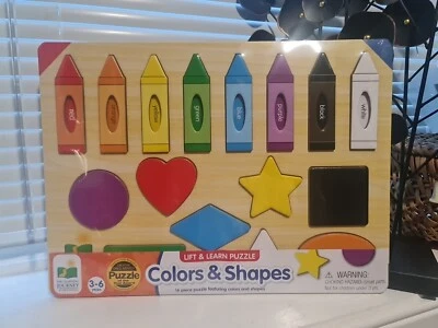The Learning Journey Lift & Learn Puzzle - Colors & Shapes - BRAND NEW - Image 1 of 4