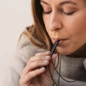 Anti-Angst Atem Halskette Meditation Werkzeug Stressabbau für tiefes Atmen - Bild 1 von 6