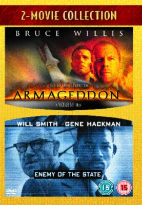 Enemy of the State/Armageddon DVD (2007) Gene Hackman, Scott (DIR) cert 15 - Image 1 of 2