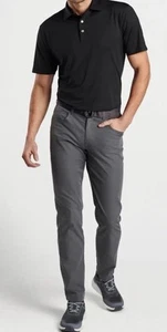 Peter Millar EB66 Performance GOLF Five-Pocket Pants IRON Grey, 36x32, 42x32 - Picture 1 of 24