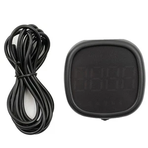 Mini GPS Tachometer Auto Uhr Elektronischer Kompass für Auto und Motorrad - Bild 1 von 24