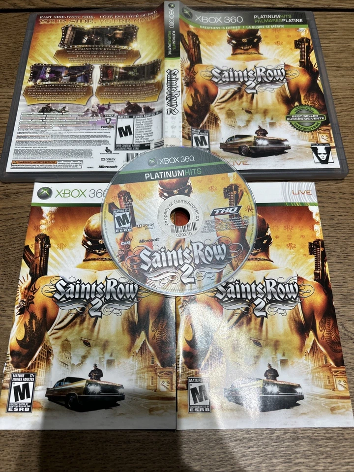 Saints Row 2 Platinum Hits Xbox 360 SL2 - Image 1 of 1