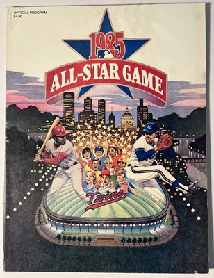1985 All Star Game Program from Minnesota With Nominee Foldout,Metrodome (G4) - Image 1 of 3
