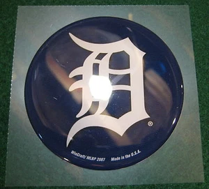 Detroit Tigers Domed ADHESIVE Decal ---- Officially Licensed ----Made in the USA - Picture 1 of 1