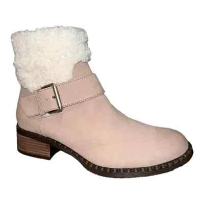 Gentle Souls Mujer Mejor Hendidura Moto Acogedoras Botas Champiñón Beige 11M Nuevas Foto 1 de 4