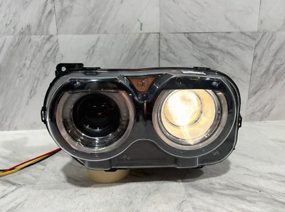 2015-2023 DODGE CHALLENGER HEADLIGHT OEM LH LEFT SIDE HALOGEN W/LED 68174065-AF - Image 1 of 4