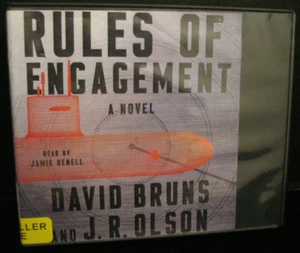 RULES OF ENGAGEMENT AUDIO BOOK DAVID BRUNS & J.R. OLSON CD UNABRIDGED EX-LIBRARY - Picture 1 of 4