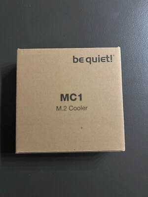 be quiet! MC1 M.2 SSD-Kühler Kühlkörper für ein- und beidseitig M.2 2280 Module - Bild 1 von 4
