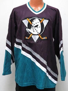 Vintage ANAHEIM MIGHTY DUCKS Maroon Jersey XL CCM 90s Throwback NHL rare Gerry Cosby - Bild 1 von 5