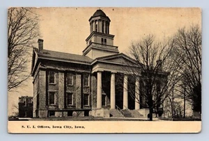 S.U.I. Büros Iowa Stadt Postkarte Iowa nach Iowa 1912 verschickt - Bild 1 von 2