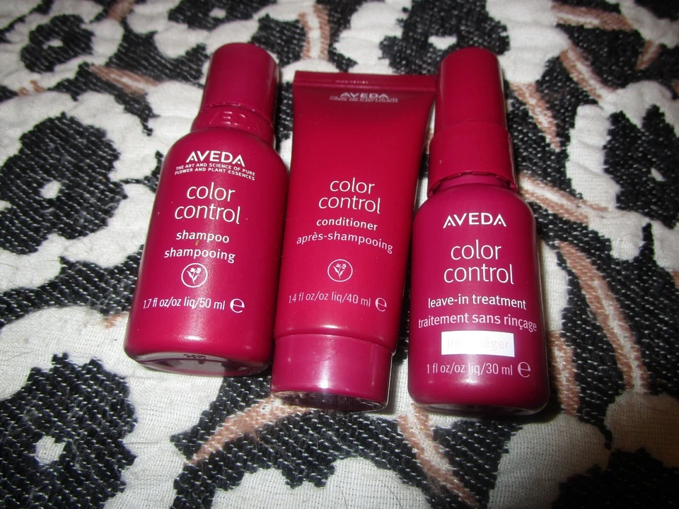 Aveda Color Control Shampoo, Conditioner & Leave- In Treatment Travel Sizes - Image 1 of 1