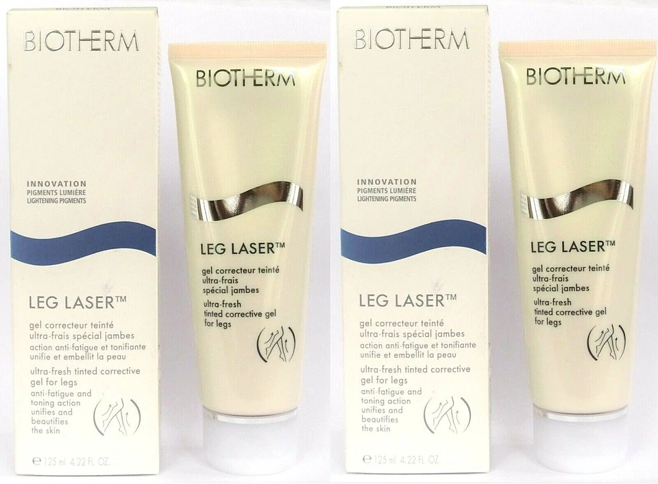 2x Biotherm Leg Laser-tm Gel Corrector Tintado Ultra Fresco para Piernas 125ml x2 Nuevo Foto 1 de 1
