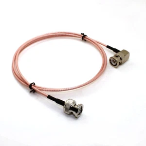 Cable de video HD-SDI 75Ω 4K 6G 3G-SDI cable coaxial 90 grados BNC macho  - Imagen 1 de 3