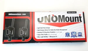 UNO Innovations UN-001T 32" to 80" Split Wall Plate TV Mount, Tilt, 135 Lbs - Picture 1 of 7