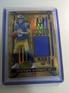 2023 Gold Standard Stetson Bennett IV 346/399 Newly Minted Jersey Rams #NM-34