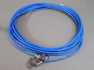 Inmac Clear Signal Cable 0375-4 30ft w/AMP 15-Pin Connectors 24AWG 300V - NEW - Picture 1 of 5