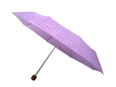 Guarda-chuva dobrável compacto bolinhas, guarda-chuva dobrável pequeno, guarda-chuva de bolinhas - Imagem 1 de 3