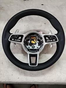 New Porsche 982 991.2 Style Steering Wheel PDK Multi-function button - Foto 1 di 12