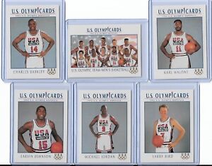 1992 US OLYMPIC DREAM TEAM (11) CARD SET ~ MICHAEL JORDAN ~ BIRD ~ MAGIC ~ QNTY