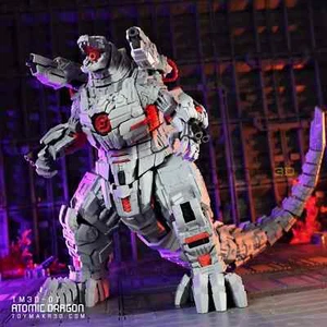 Mecha Godzilla,  Megazord, voll bewegliche 3D Druck Action Figur - Picture 1 of 8