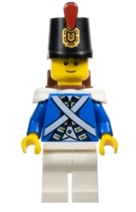 LEGO Pirates Minifigure Bluecoat Soldier 1 pi152 70410 - Picture 1 of 2
