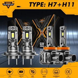 AUXBEAM Canbus H7+H11 Bombillas LED Faro Alto Bajo Super Brillante 6500K 110W - Imagen 1 de 12
