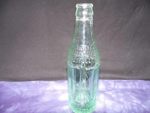 SUPER SELTENE EISBLAUE PINEVILLE, KY FENSTERFLASCHE UM 1920... - Bild 1 von 7