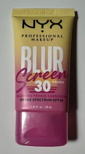 NYX Professional Makeup Blur Screen SFP 30 Blurring Makeup Primer New-Sealed - Picture 1 of 1