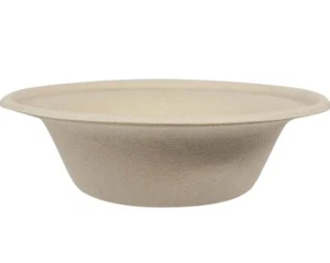 60 World Centric BORT-SC-U11 100% Plant Fiber Bowls 11.5 oz Compostable Bowl NEW - Picture 1 of 6