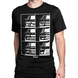 MITSUBISHI EVO GENERATION T-Shirt Black S-3XL Boost Mechanic Turbo 7 8 9 10 X - Picture 1 of 4