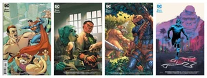 DC HANNA BARBERA: SUPERMAN GREEN LANTERN DEATHSTROKE NIGHTWING 4ER SET NM- NM - Bild 1 von 5