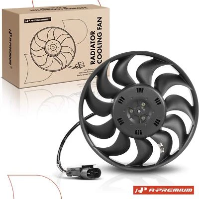 Левый вентилятор охлаждения радиатора с бесщеточным двигателем в сборе для Audi A8 Quattro S8 - Изображение 1 из 4