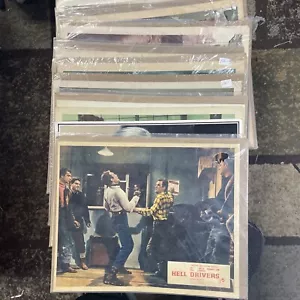 Vintage Menge 10 Film Lobby Karten 50er-60er Jahre 11x14 - Bild 1 von 12