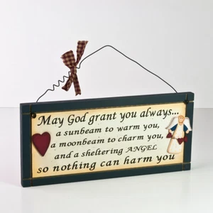 God Grant You - Home Decoration Hanging Wall Sign Gift Birthday Motivation - Picture 1 of 1