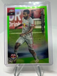 2021 Topps Chrome MLS Neon Green Refractor /99 Cristian Casseres Jr #116 - Picture 1 of 2